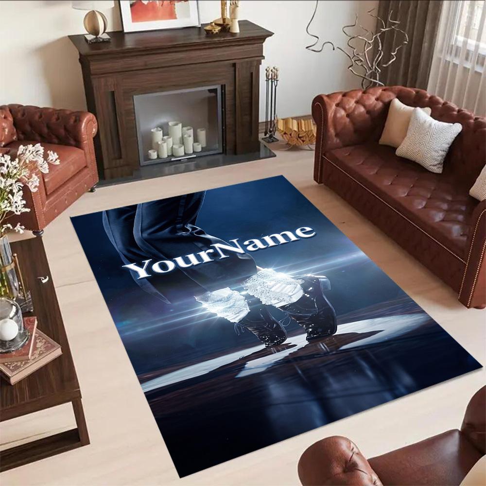 Michael Jackson 153 Personalized Name Floor Mat Design for Entryway Dining Room Hallway Decorate room Antislip Carpet Office home decor