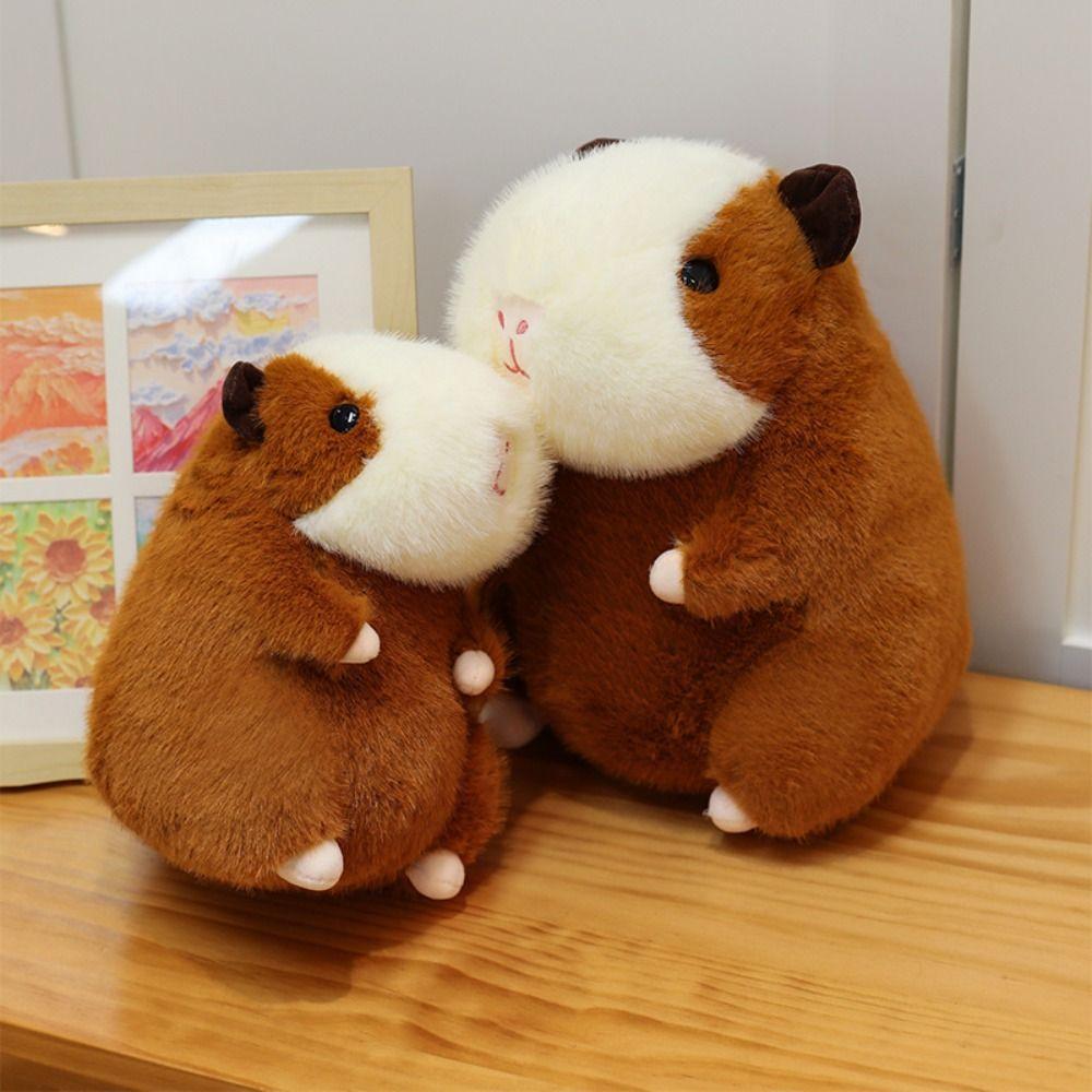 Simulation Squirrel Capybara Plush Doll Squirrel Capibara Fluffty Doll  Birthday Gift