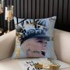 Pink Trustfall P!Nk Singer Pillow Case Home Dorm Chair Back Short Plush Double-Sided Printing Office Nap Time Cushion Cover