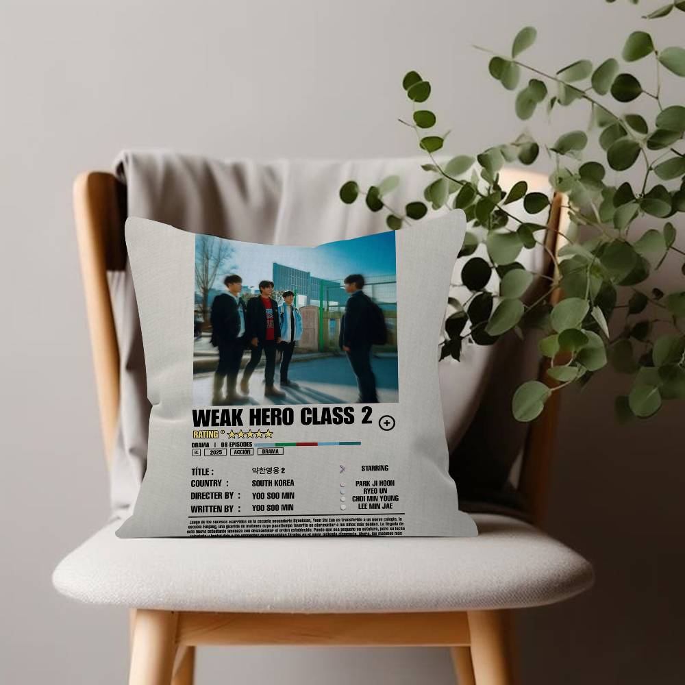 Weak Hero Class Personalized picture text home decorative pillows Household Gifts xcm