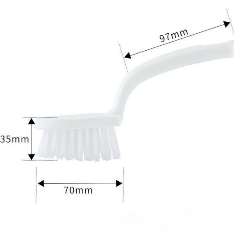 1 PC Groove Cleaning Brush Handheld Crevice Brush Bathroom Floor Wall Tile Toilet Cleaning Brush Window And Door Track Brush Dust Removal Brush