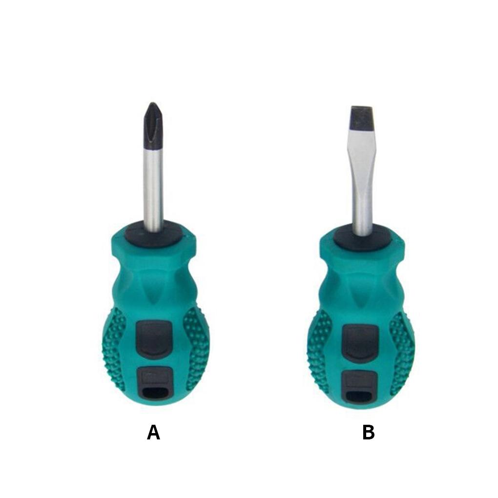 Professional Shank Combination Rubber Hardware Hand Tools Slotted Mini Precision Screwdriver Screw Driver Repair