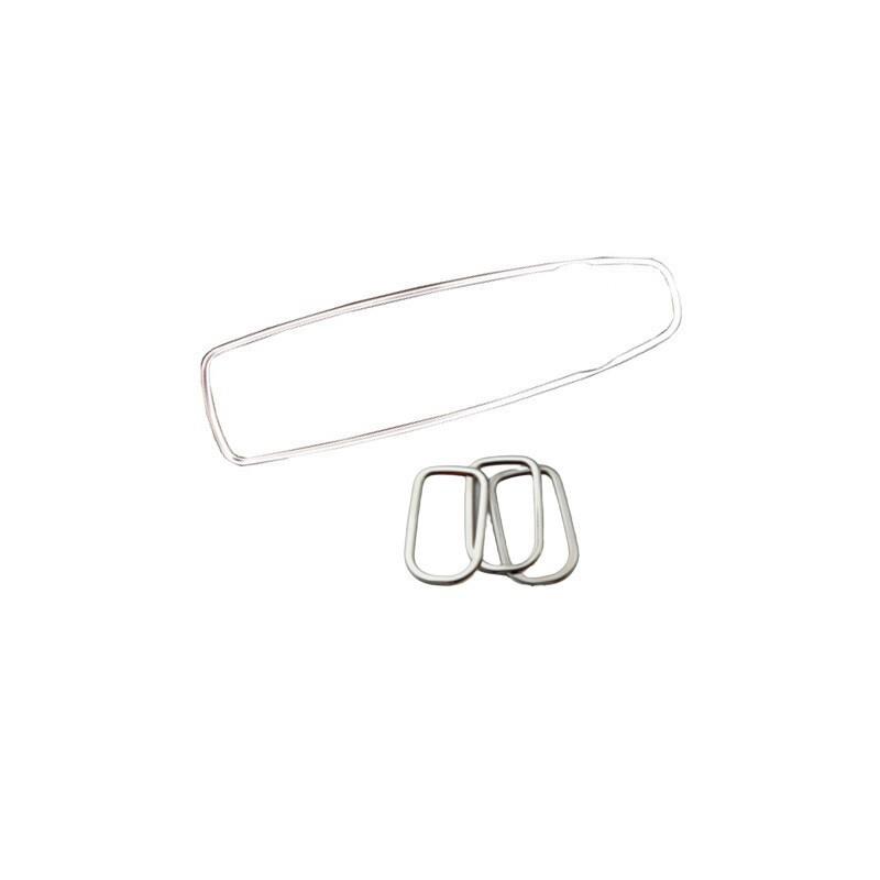 Fit For Hyundai Elantra 2011-2016 Steel Chrome Window Switch Button Garnish Trim