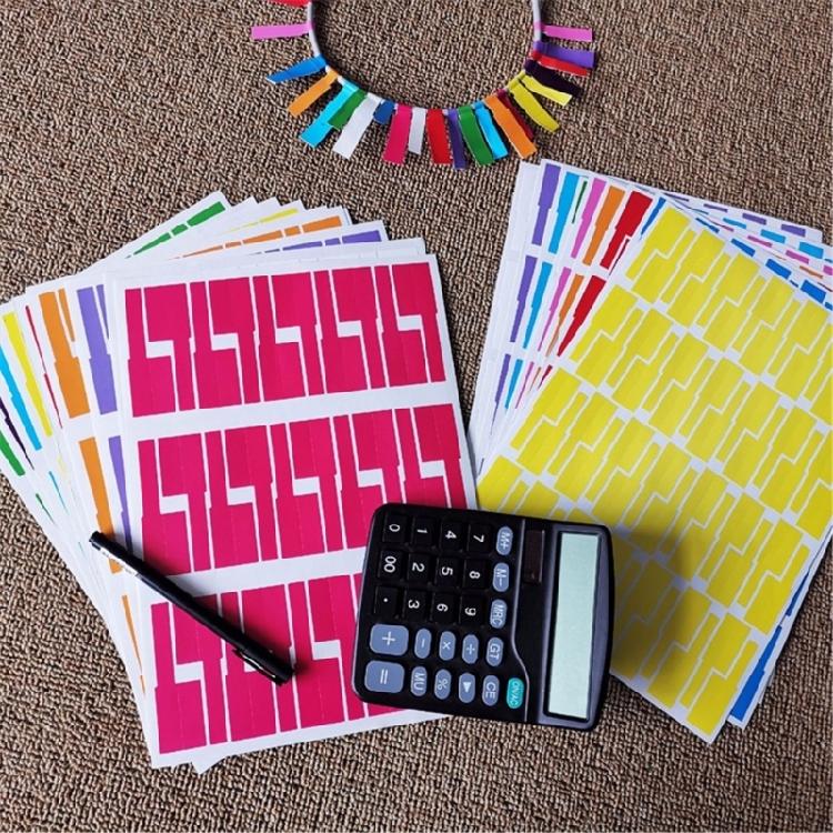 Cable Labelling Stickers Cable Marking Label Waterproof Cable Labels