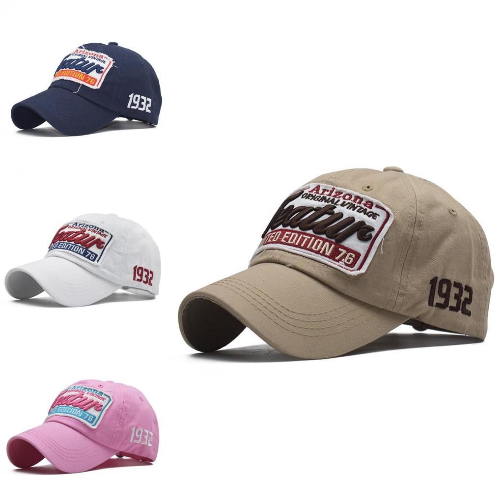 Premium Washed Cotton Baseball Hat With 3d Embroidered Letters