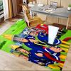 1pc Firefighters Station Carpet for Playroom Bedroom Living Room Sofa Home Decor,kids Game Area Rug Non-slip Floor Mat Y72893