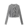 PEYWOW Women's Fashion Casual Long Sleeve O-Neck Blouses & Shirts