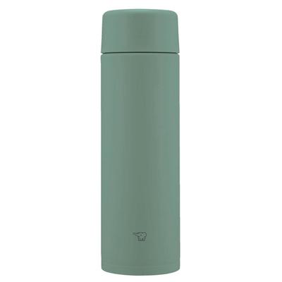ZOJIRUSHI Water Seamless Stainless Stainless Steel Matte Stainless Steel and Gasket Easy To Only 2 Items To Wash Bottle, Steel, 480ml, Screw, Mug,