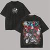 New One Piece Zoro Graphic T Shirt Men Women Vintage Wash Short Sleeve Tee Summer 2026 Y2k Anime Print Cotton Streetwear Casual