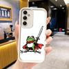 Phone Case for Samsung Galaxy A17 A16 A15 A14 A13 Cute Cartoon Frog A56 A36 A26 A55 A35 A25 A54 A34 A24 A53 A33 A23 A07 A06