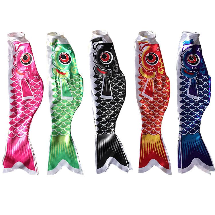 Japanese Koinobori Carp Streamer, Koi Fish Flag for Sushi Restaurant Home Children Day