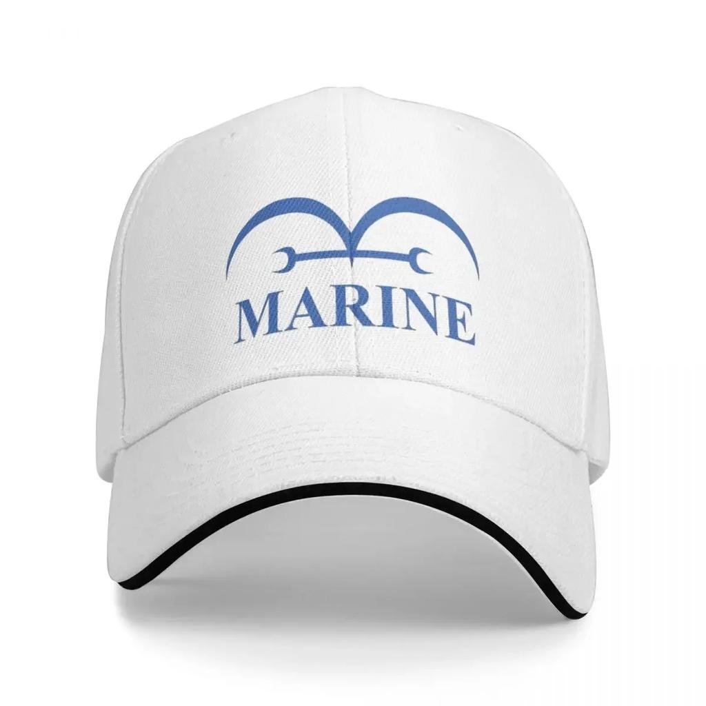 MARINE Cap Fashion Casual Baseball Caps Adjustable Hat Hip Hop Summer Unisex Baseball Hats Customizable Polychromatic