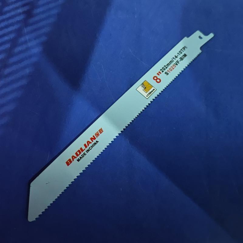 Heavy Duty Metal Cutting Reciprocating Saw Blades 150/200/225Mm Bi-Metal Saw Blade For Thick Metal Fast Straight Cutting