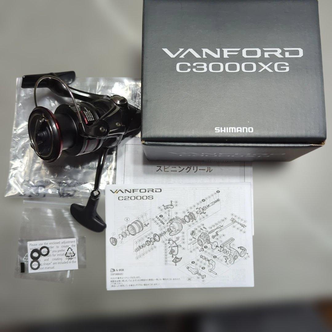 Used SHIMANO VANFORD C3000XG spinning reel