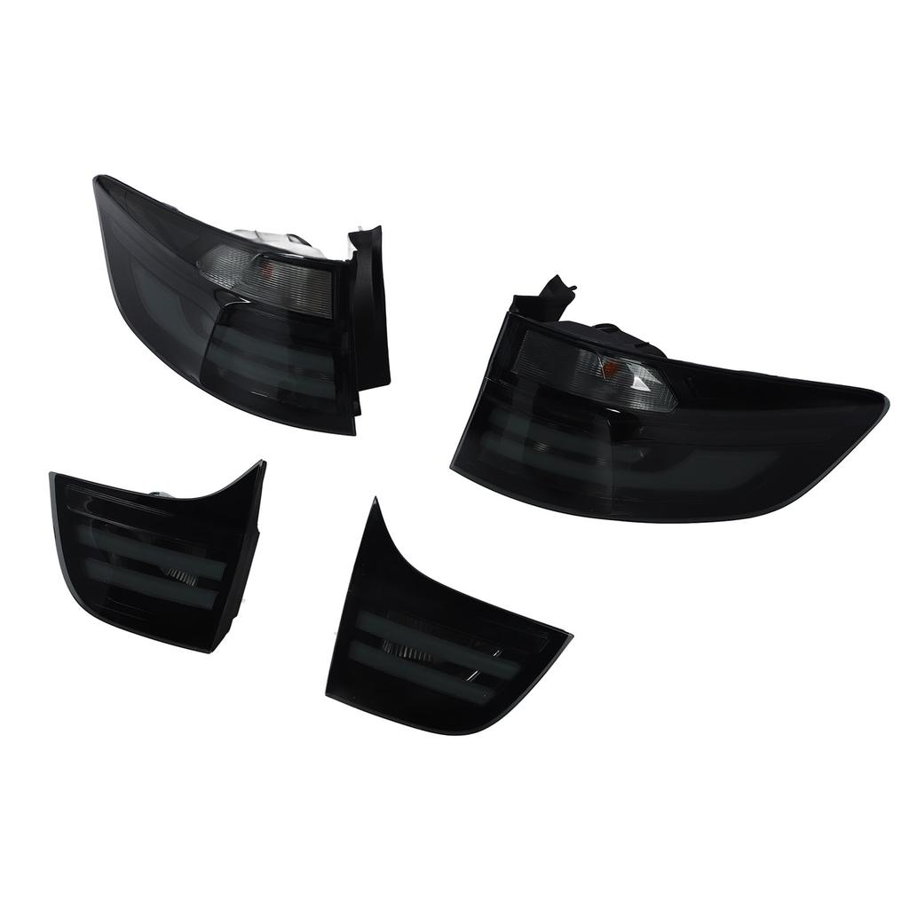 LCI Style LED Tail Lights Rear Brake Turn Signal Running Reverse Fog Lamp Fit for X6 E71 E72 X6M 2008 to 2014