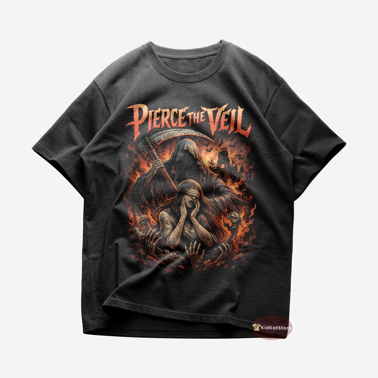 Pierce The Veil T shirt | Rock Music Shirt | So Far So Fake | Collide With The Sky | Pierce The Veil Merch | Cotton Tee S