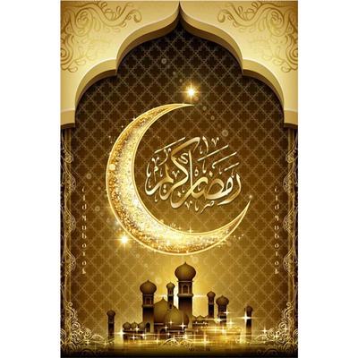 Tam 5D Diy Elmas Boyama İslam nimet Elmas Nakış Çapraz dikiş kitleri Ev Dekor El Yapımı Hediye