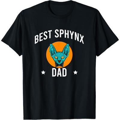 Sphynx Egypte Haarloze Katachtigen Spreuken T-shirt(1)