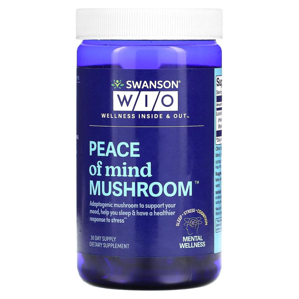 Mushroom of Peace, 30 Capsules (500 Mg Per Capsule)