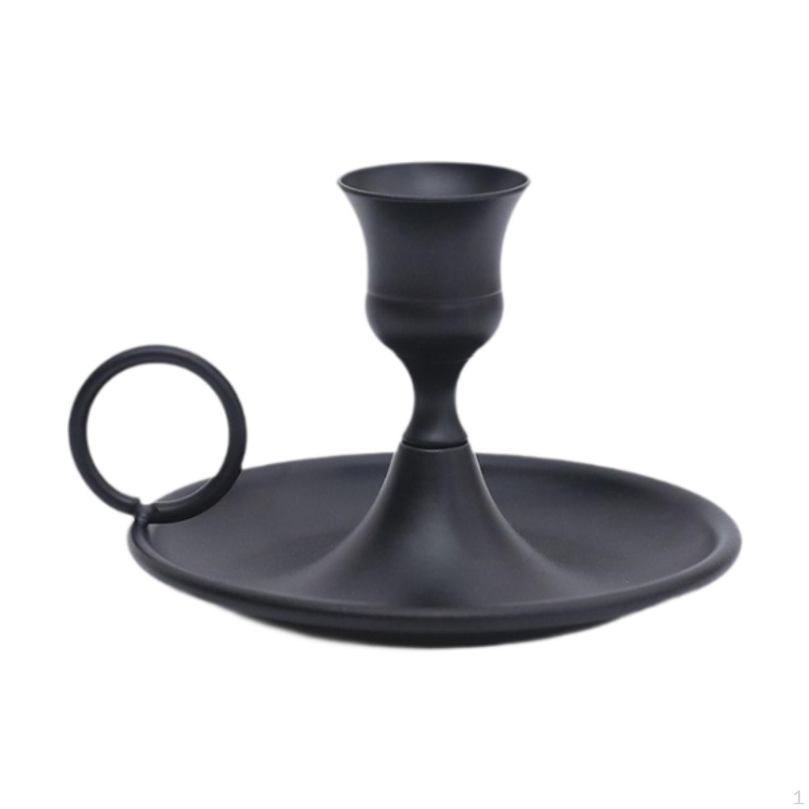 Pillar Candle Holder Long Candles Tapered Candlestick Stand for Decor