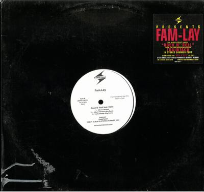 12inch Record FAM-LAY, KELIS - Rock N' Roll DEFR15877 Star Trak Enter 2003 US Rap & Hip-Hop/R&B Used