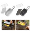 Portable Picnic Steamed Rice Box Portable Aluminum Camping Lunch Box With Steamer Grill Lightweight Camping Folding Handle
