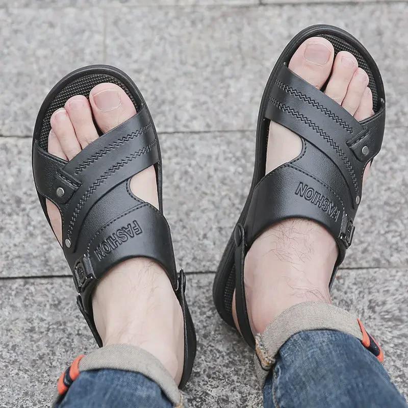 2024 Men's Summer Non-slip Breathable Beach Sandals