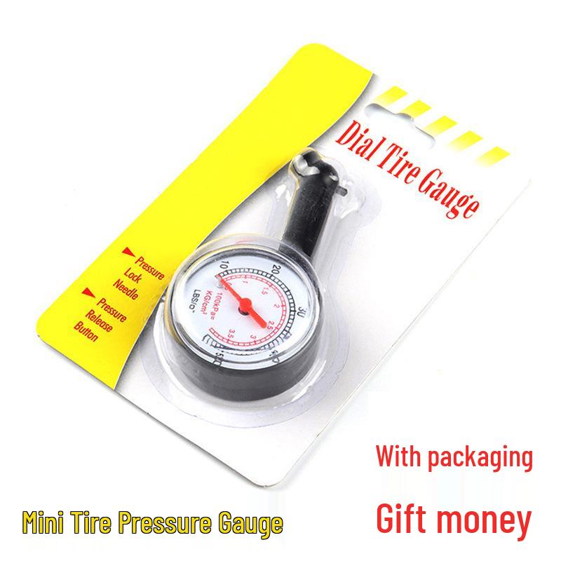Digital Mini Plastic Tire Pressure Gauge for Car Detection