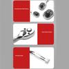 72T Short Shank Bidirectional Ratcheting Wrench Head Set Multiple Socket Compatibility Automotive Repair Maintenance Kit