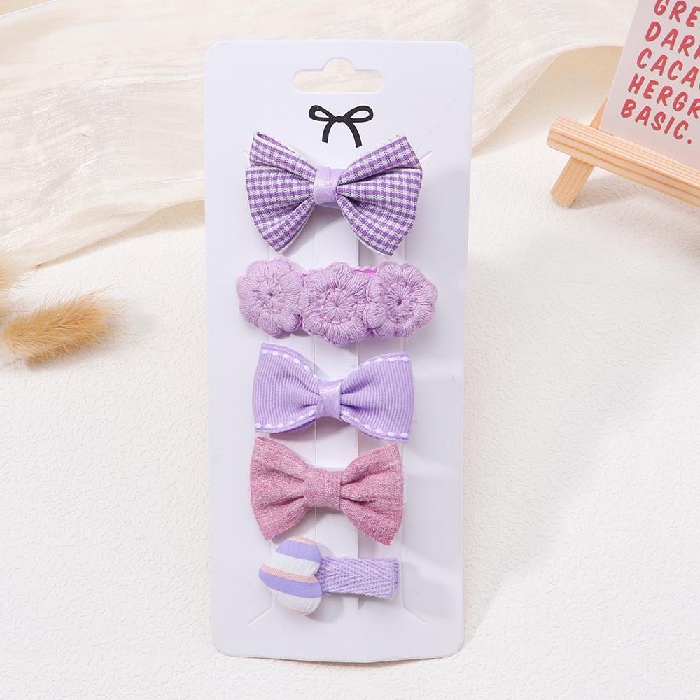 5Pcs/lot New of Sweet Woman Butterfly Hairpins That Do Not Hurt Hair Super Nice and Colorful Butterfly Hair Clips Accessories