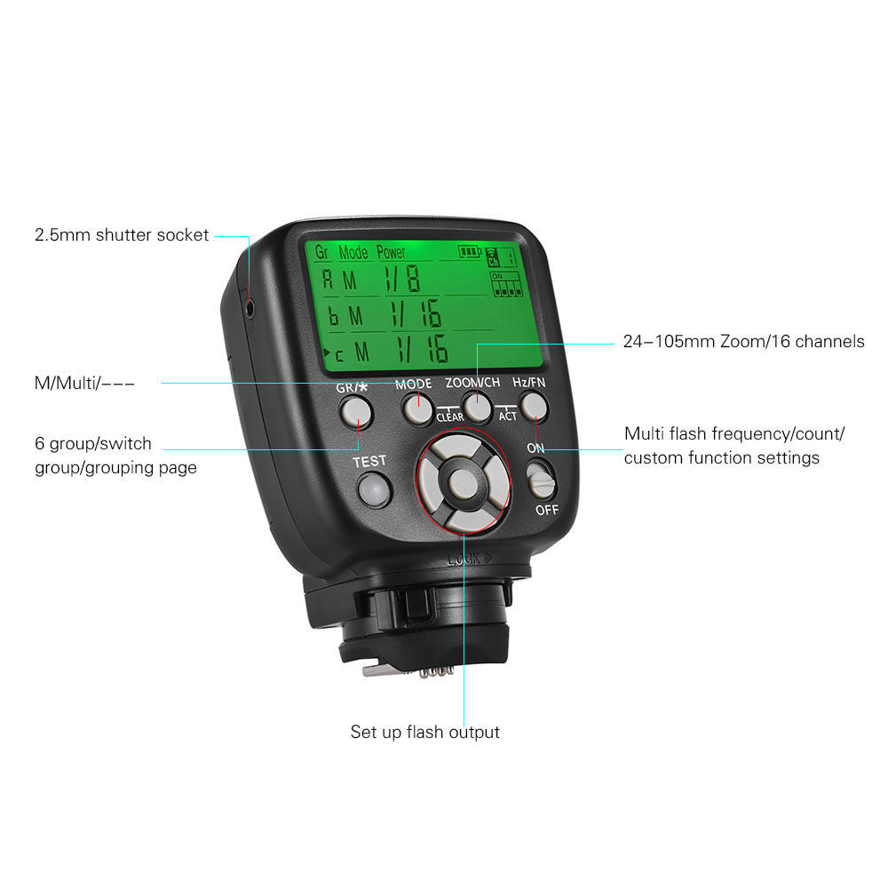 YONGNUO YN560-TX II Flash Trigger Remote Controller Transmitter for Canon 1