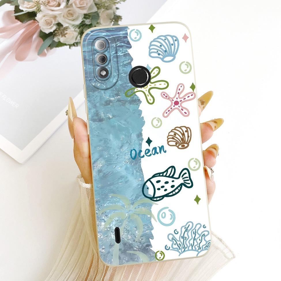 For ITEL A56 Pro Case For ITEL A56 Cover Luxury Fashion Cool Kawaii Cute Painted Silicone Phone Casing