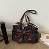 Large-capacity Bow-shaped Commuter Crossbody Vintage Single-shoulder Bag