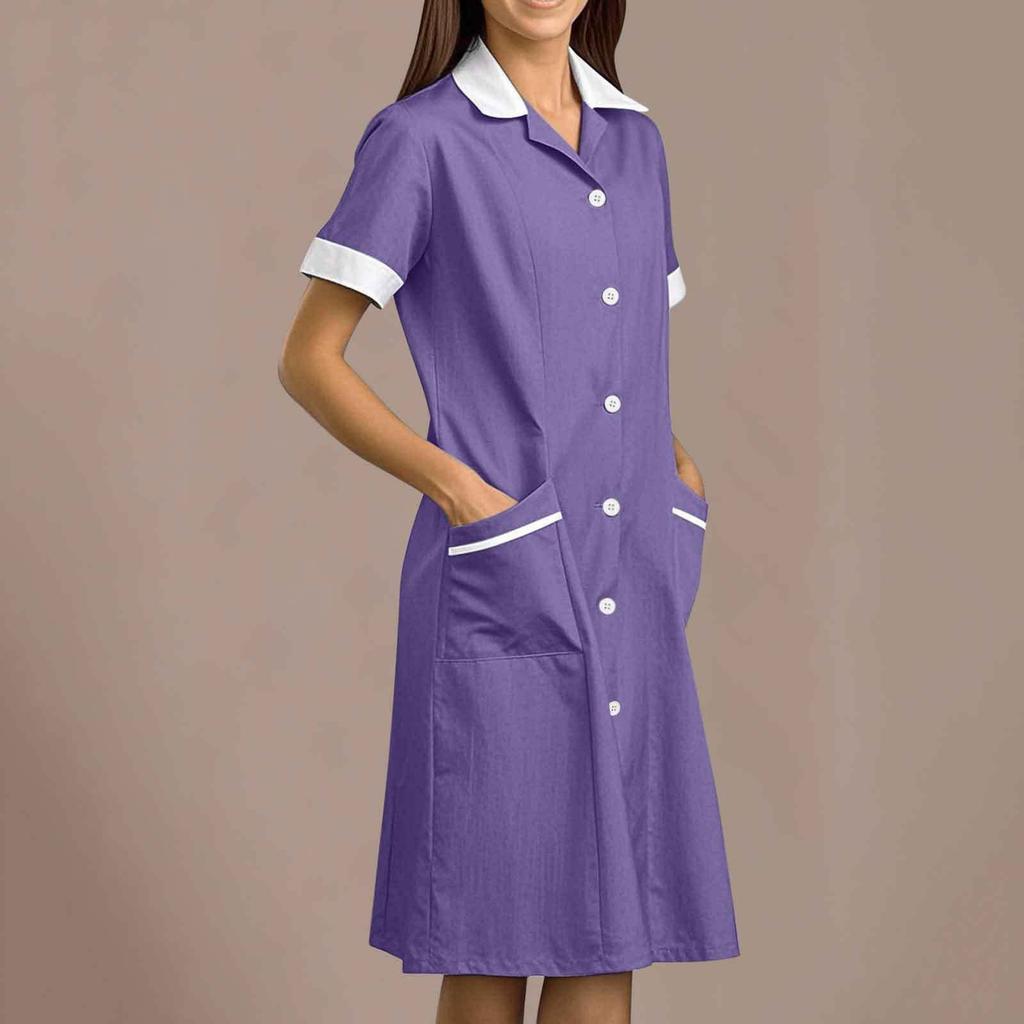 Damen Modische Pharmazeutische Uniform Uniform Lang- und Kurzarm Slim Fit Arbeitskleidung
