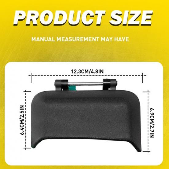 For Jeep 2011-2016 Compass Right Outer Latitude Side Rear Door Black Handle