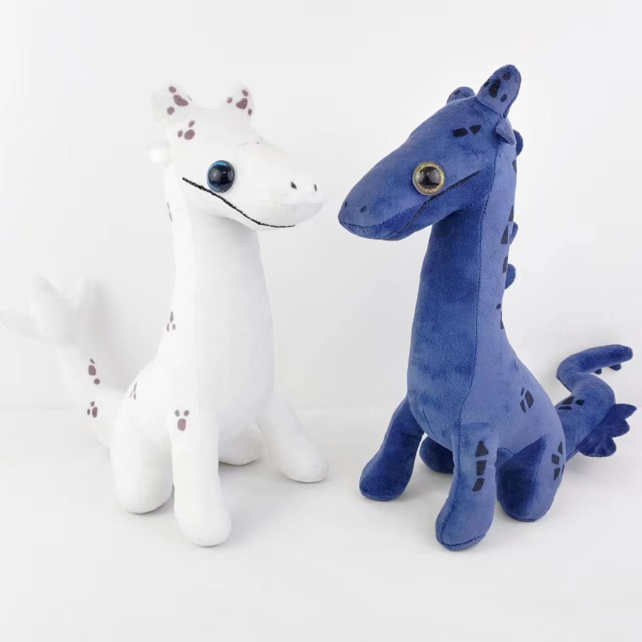 

Новая плюшевая игрушка Танцующий дракон, черно-белая кукла-дракон