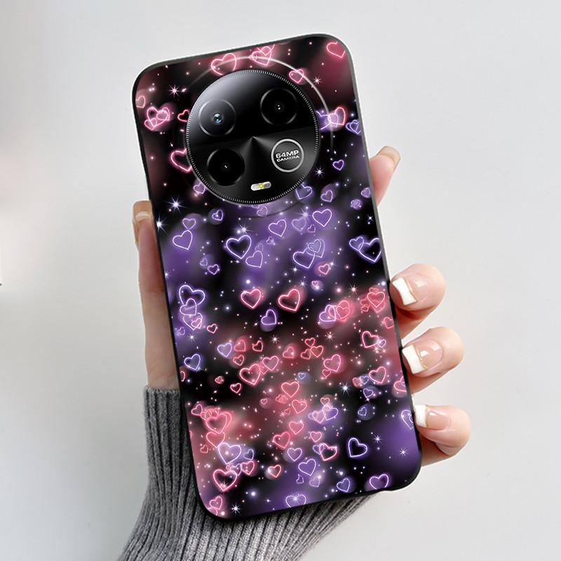 Case For BLU Bold K50 Phone Case Luxury Cute Love Rabbit Cartoon Funny Pattern Cover Shell Black Soft Silicone Protective Casing