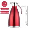 304 Stainless Steel Large Capacity Vacuum Insulated Thermos Flask for Hotels and Restaurants