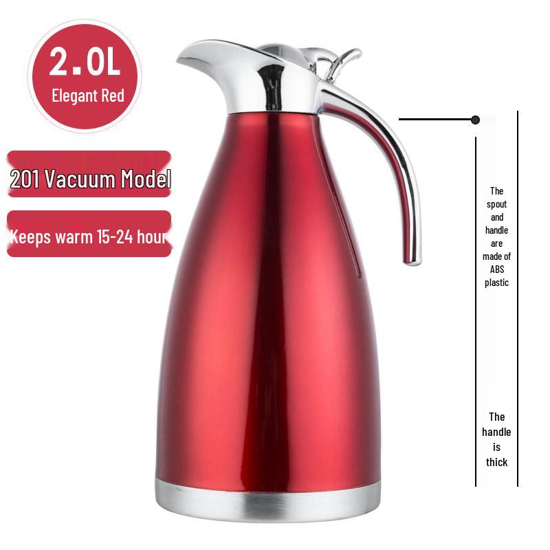 304 Stainless Steel Large Capacity Vacuum Insulated Thermos Flask for Hotels and Restaurants