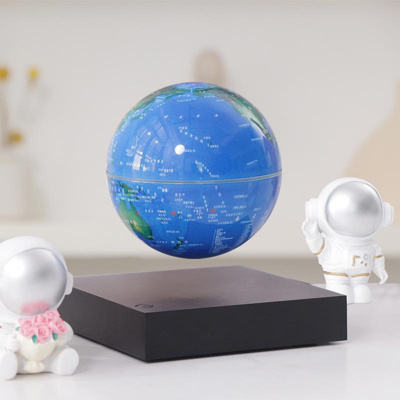 Handmade Magnetic Levitating Moon Globe Night Light - Creative Gift for Kids' Room