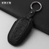 Genuine Genuine Leather Auto Key Fob Cover Case Fit For Peugeot 2008 3008 4008 5008 308 408 508 Citroen C1 C2 C4 C6 C3-Xr Picasso Grand Ds3 Ds5