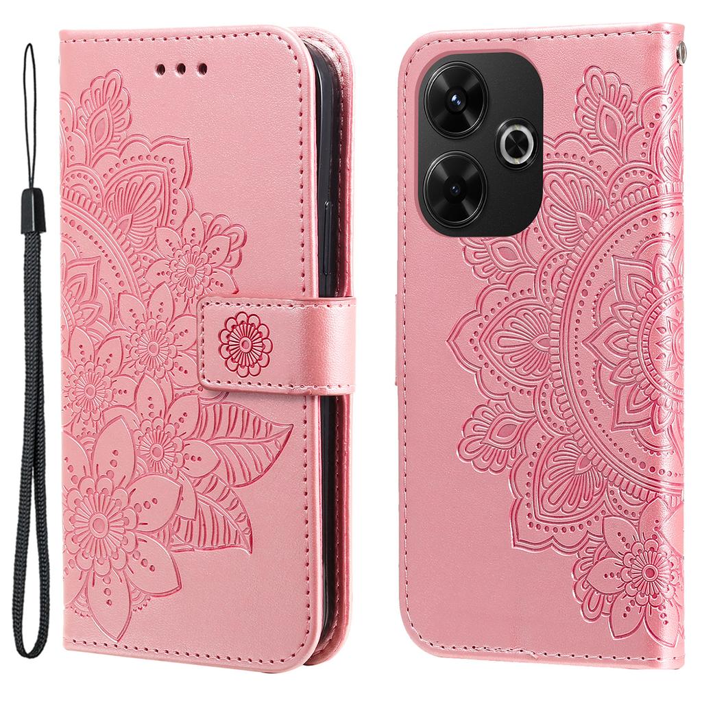 Für Xiaomi Redmi 13x 4G/13 5G/13 4G/Redmi Note 13R 5G/Poco M6 4G Hülle Brieftasche Leder Handyhülle