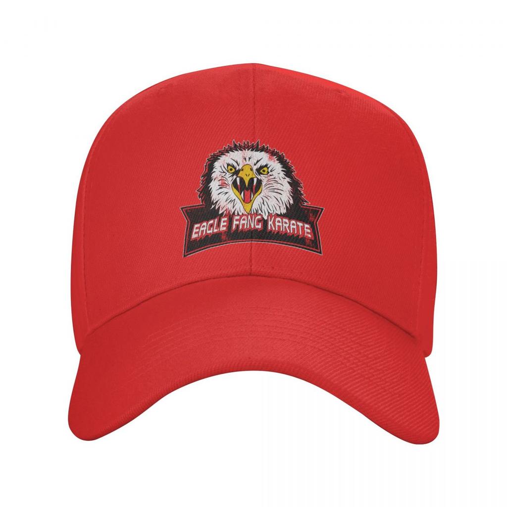 The Karate Kid Cobra Kai Baseball Cap for Unisex Women Adjustable Adult Eagle Fang Karate Dad Hat Summer Snapback Hats Trucker Caps