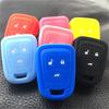 Car Silicone Remote Key Cover Case Fob Shell For Chevrolet Aveo Onix Volt Spark Orlando Trax Camaro Equinox Impala Sonic Cruze