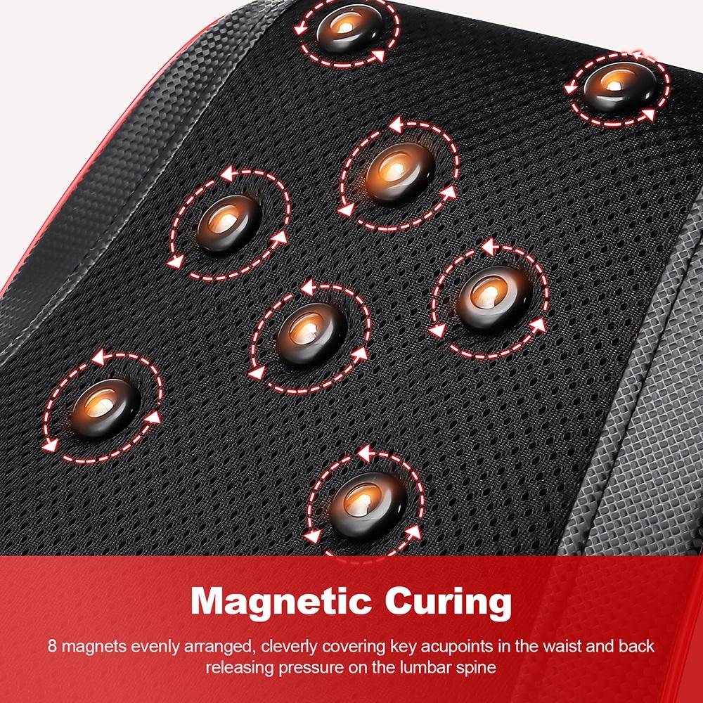 Multifunctional Body Massage Pillow Airbag Vibrating Back and Neck Cervical Massager Waist Leg Shoulder Kneading Massage Device