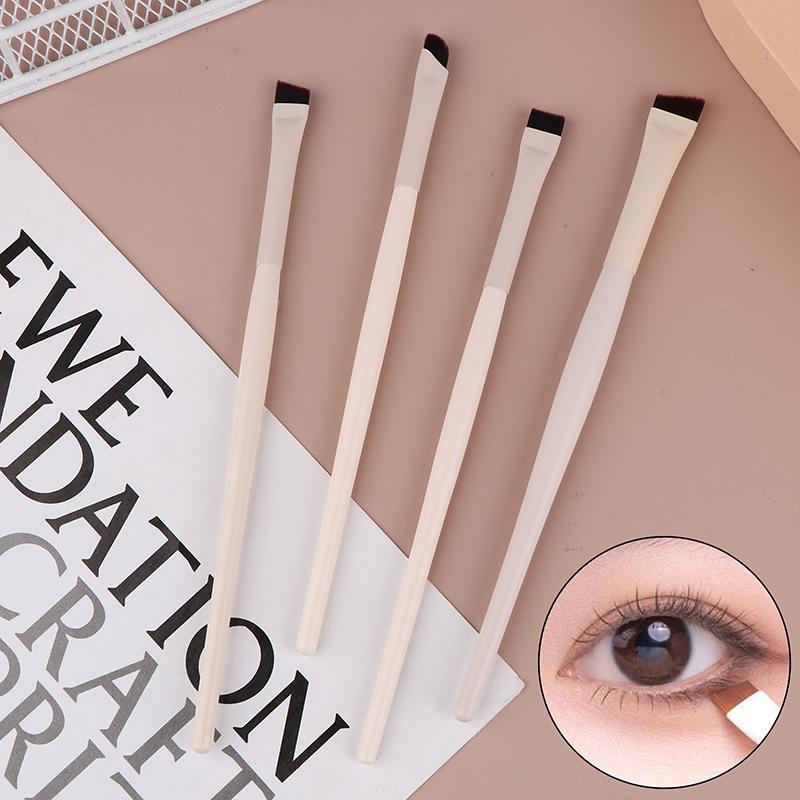 1/4Pcs Travel Makeup Brush Set Eyeshadow Brushes Portable Cosmetic Brushes For Lashes Eyeshadow Contouring