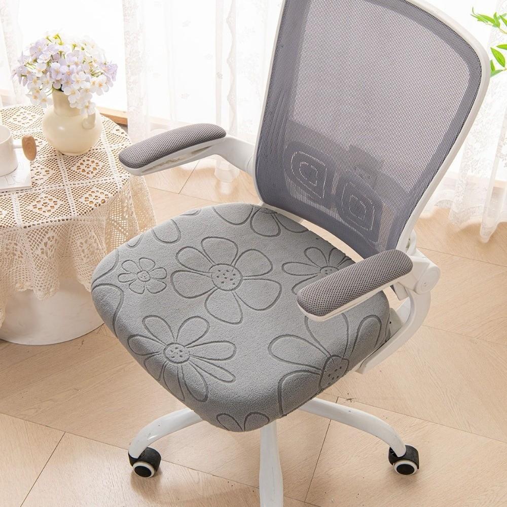Elastic Computer Chair Cover Thickened Chair Slipcover Universal Dining Chair Cover  Study Room