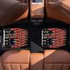 Montreal Canadiens pattern  Black Car Floor Mats Full Coverage All-Season Car Mats, XPE Non-Slip And Wear-Resistant Mats Suitable for SUV Interiors, T
