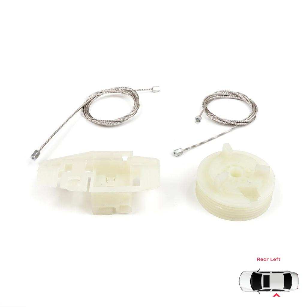 EWR499 Electric Window Regulator Repair Set Rear Left for Renault Scenic Grand Scenic MK2 JM0/1 2003-2009 4/5 Door 8200118856