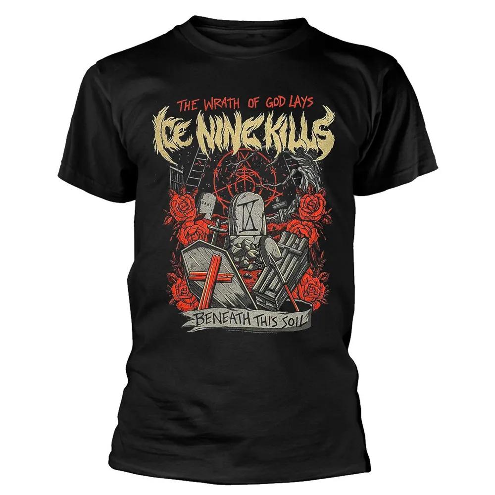 Unisex Short Sleeve Crew Neck Cotton T Shirt Ice Nine Kills Wrath XL